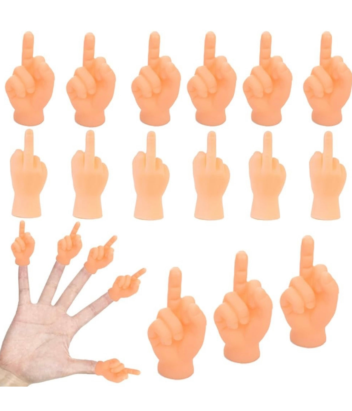 Tiny Middle Fingers