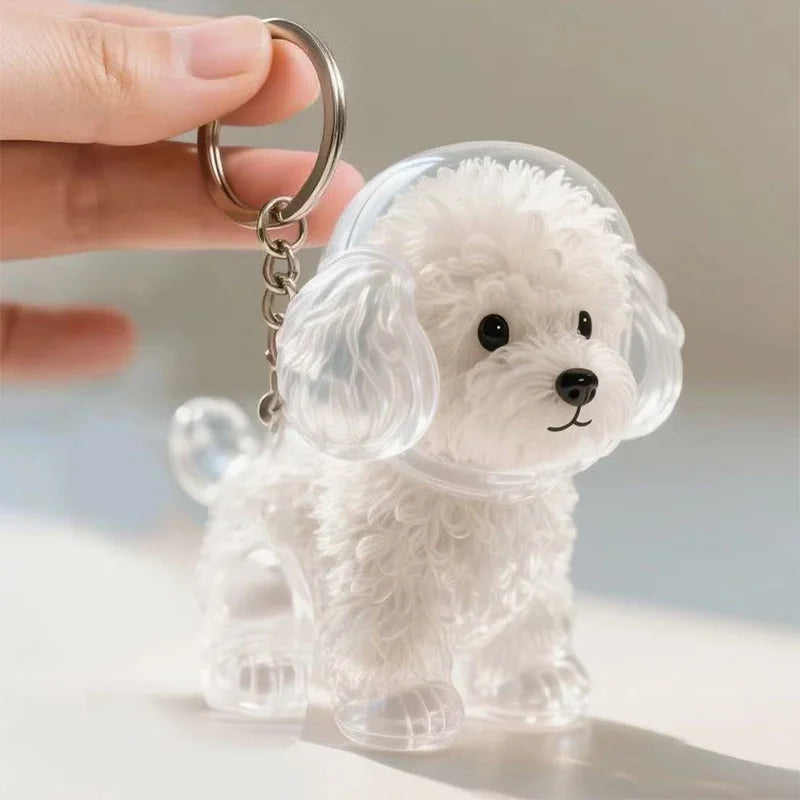 Always With You – Dog Hair Memory Keychain