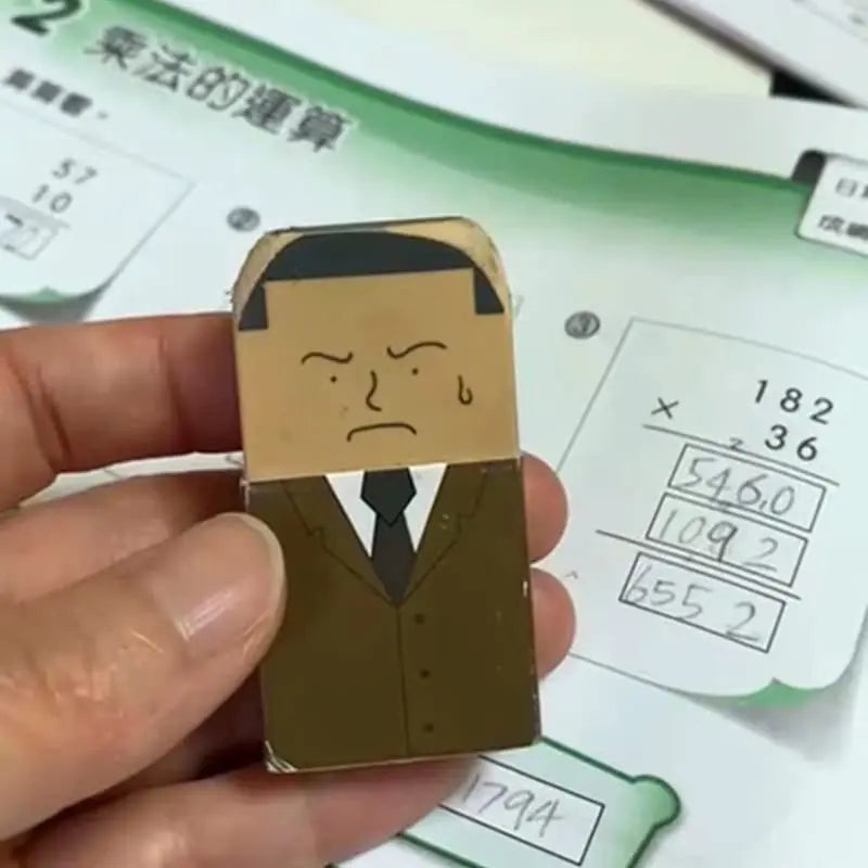 Hilarious Bald Erasers