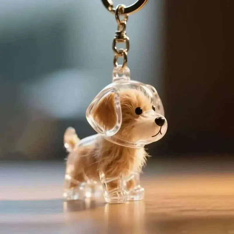 Always With You – Dog Hair Memory Keychain