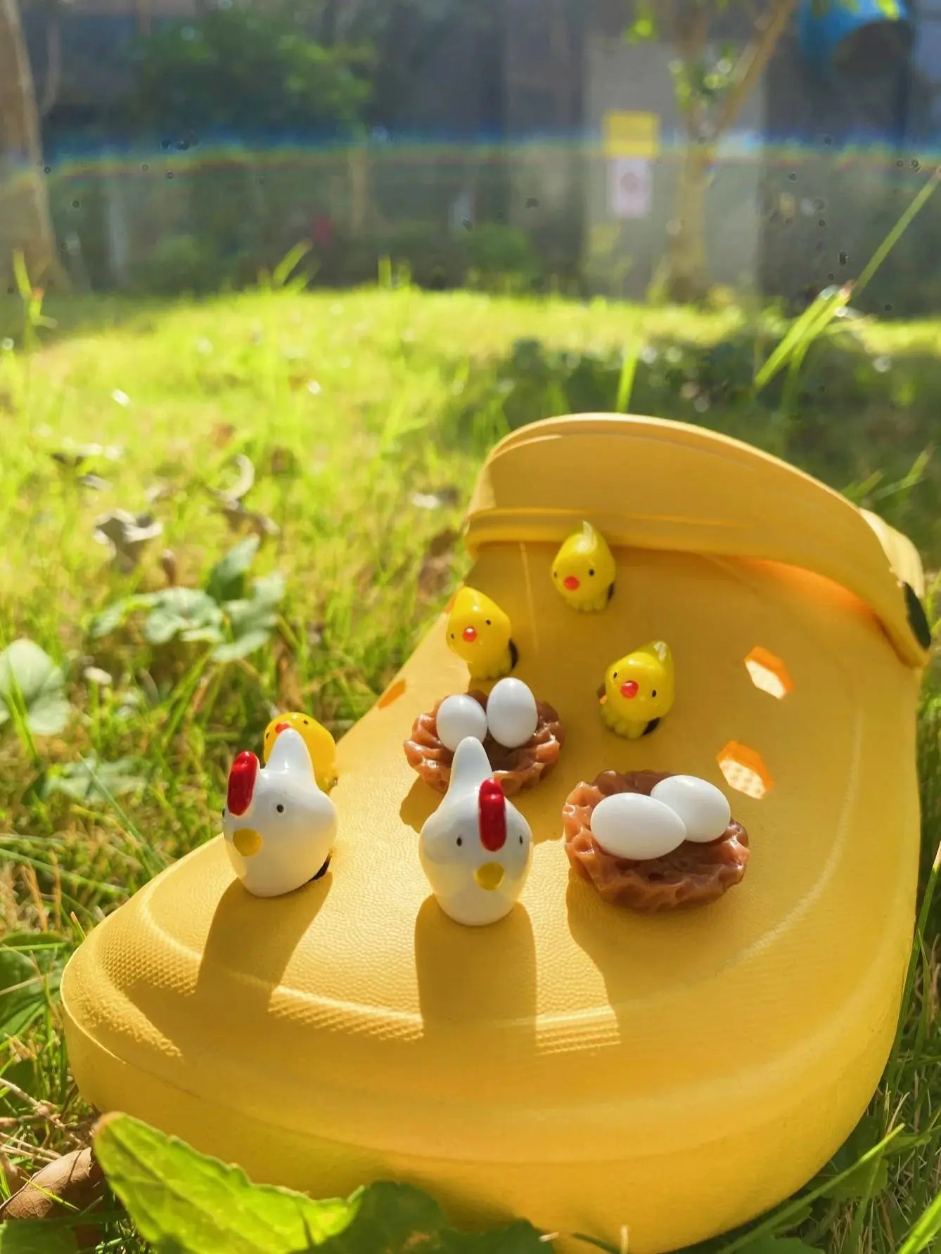 Chicken Croc Charms