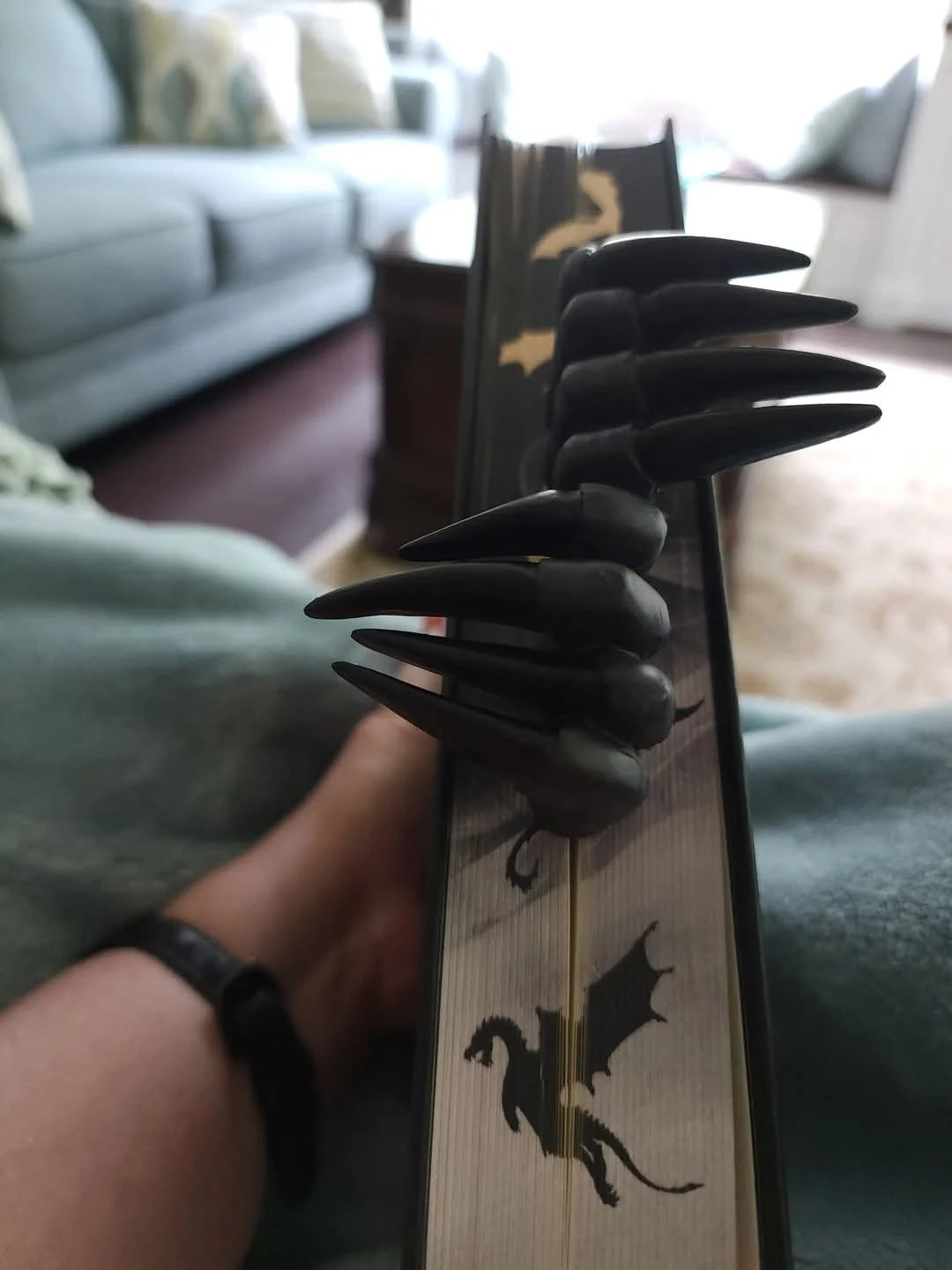 Horror Demon Hand Bookmark