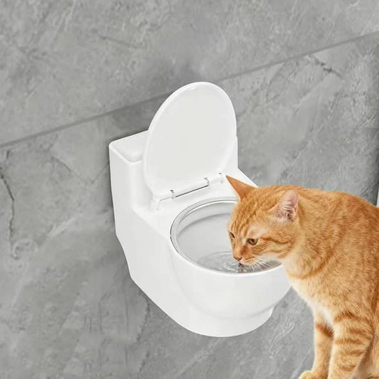 Toilet Water Bowl for Cat
