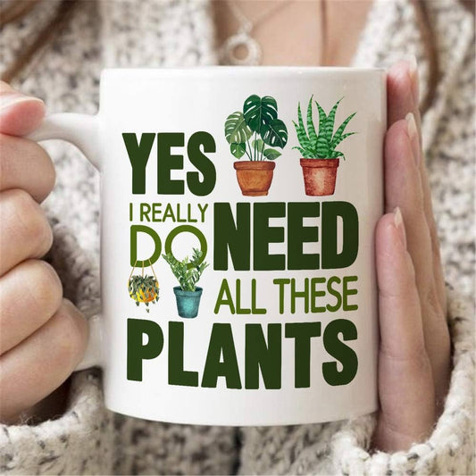 Botanical Ceramic Coffee  Mug