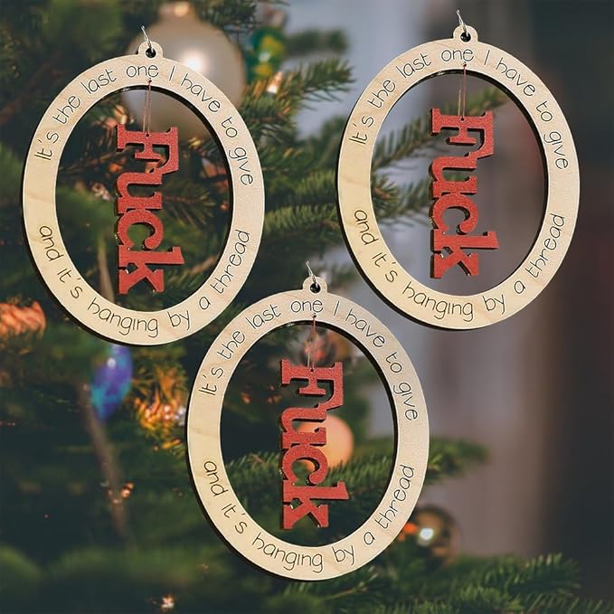 Funny Last F*ck Ornament