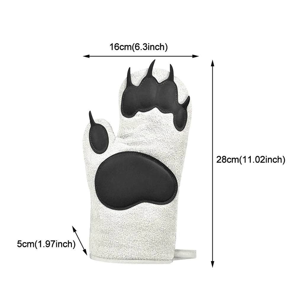 Paw kitchen mitts