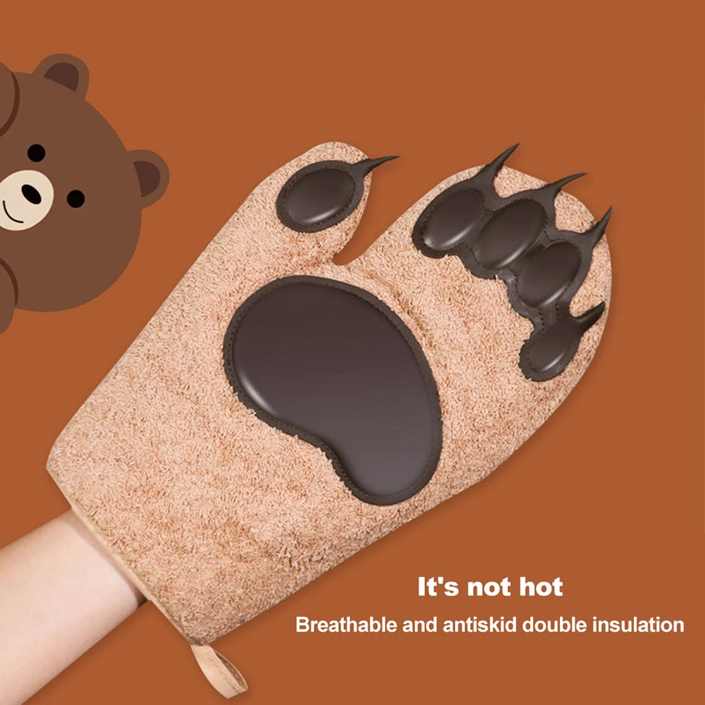 Paw kitchen mitts