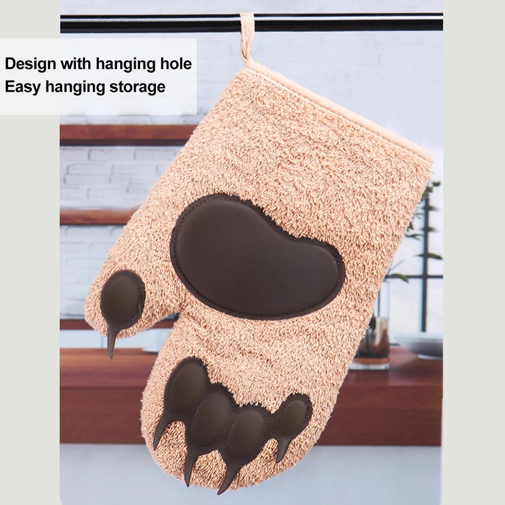 Paw kitchen mitts