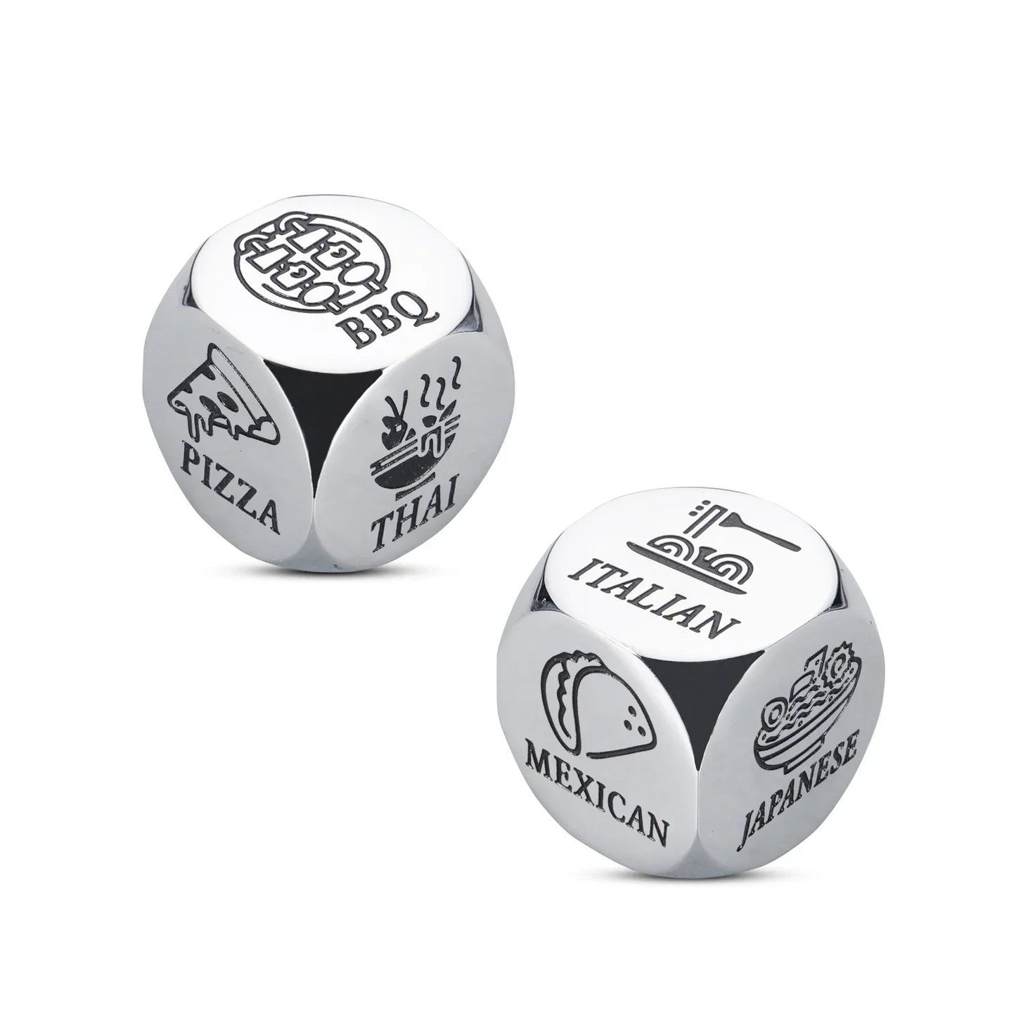 2PCS Food Decision Dice