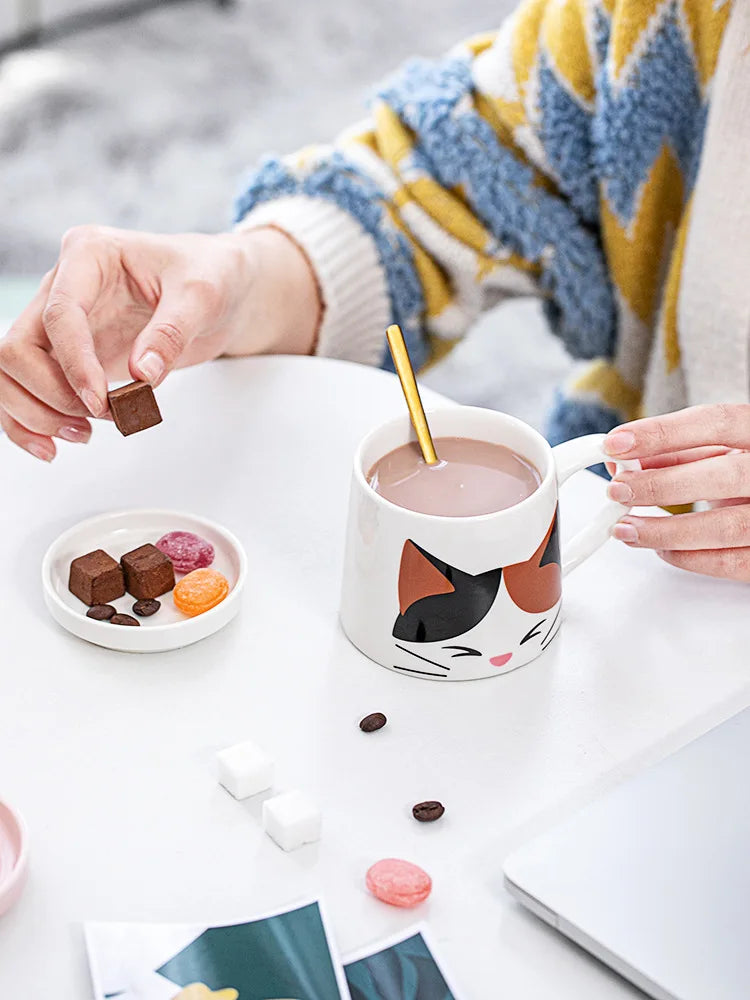 Chomping Cat Mug