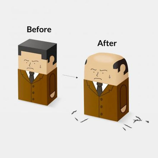 Hilarious Bald Erasers