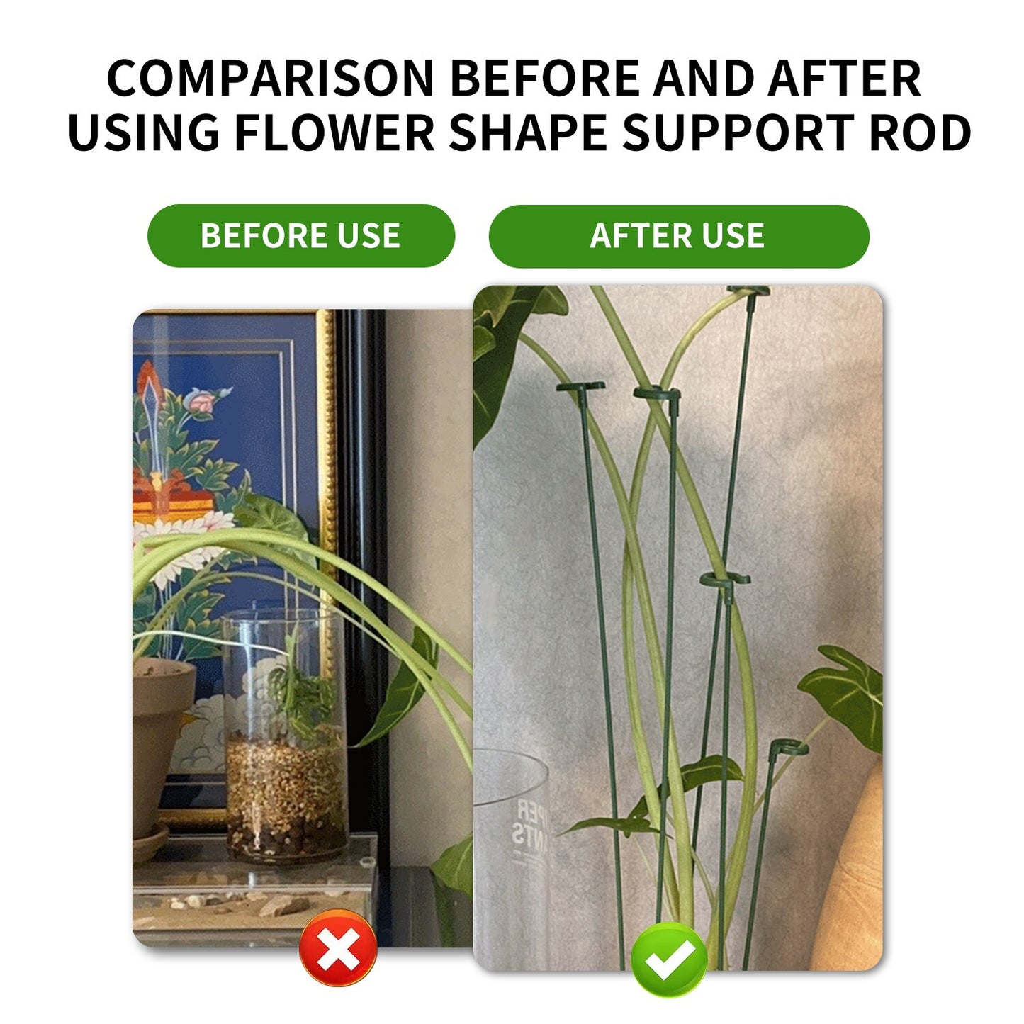 Plant Support Stakes 5/10/20Pcs