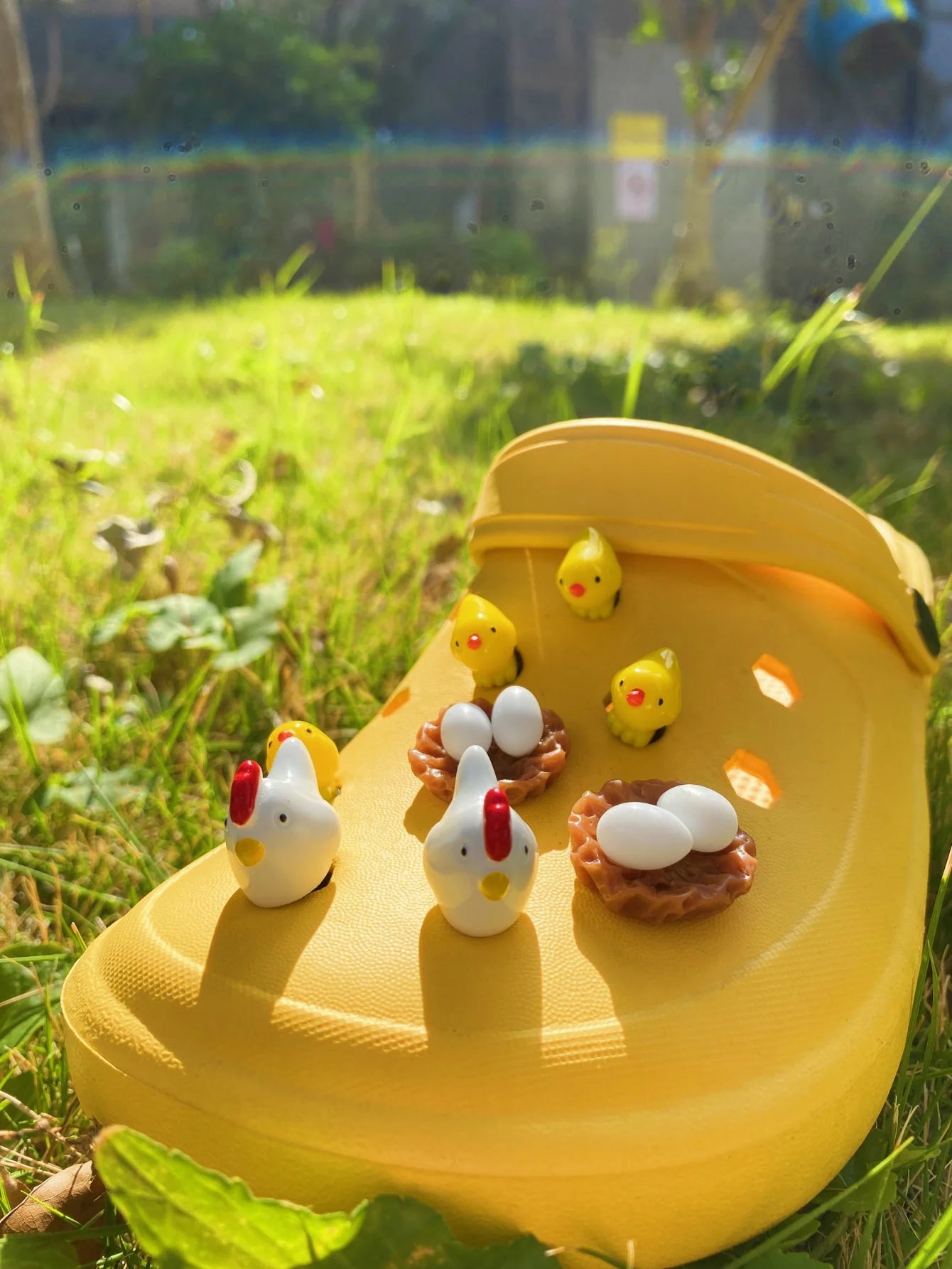 Chicken Croc Charms