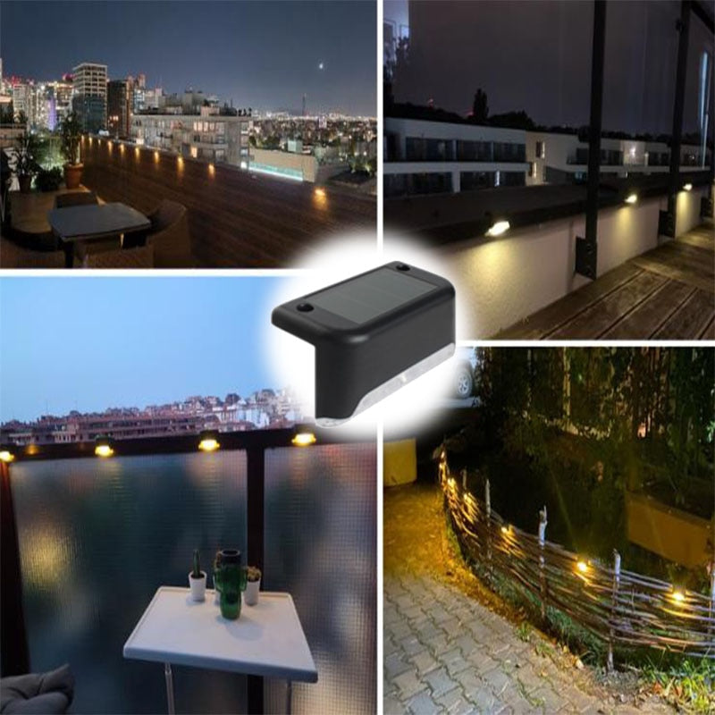 Outdoor LED Solar Powered Waterproof Stair and Garden Light