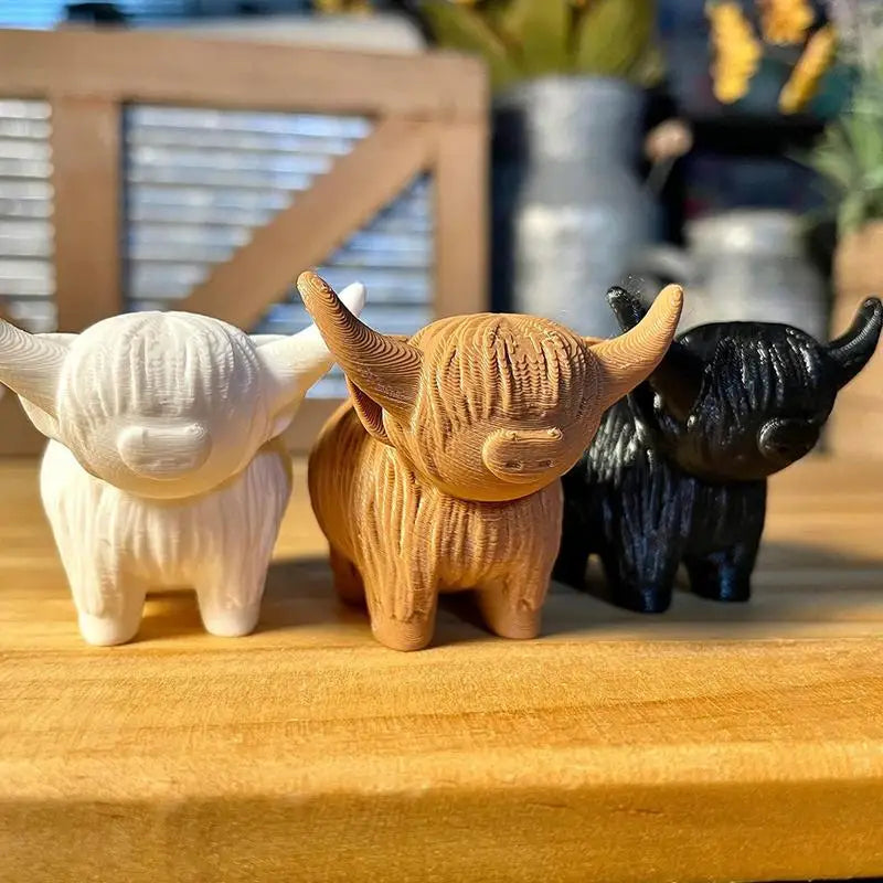 Highland Cow Ring Holder