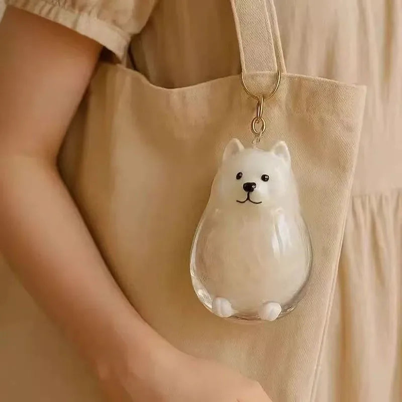 Always With You – Dog Hair Memory Keychain