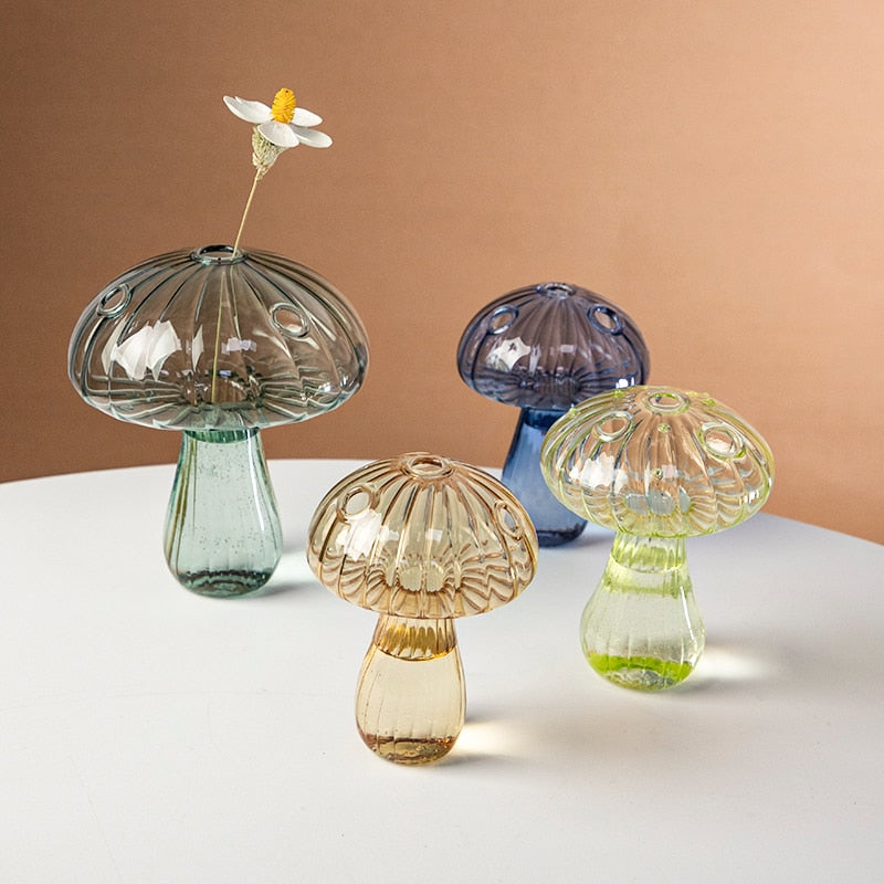 Crystal Mushroom Jars