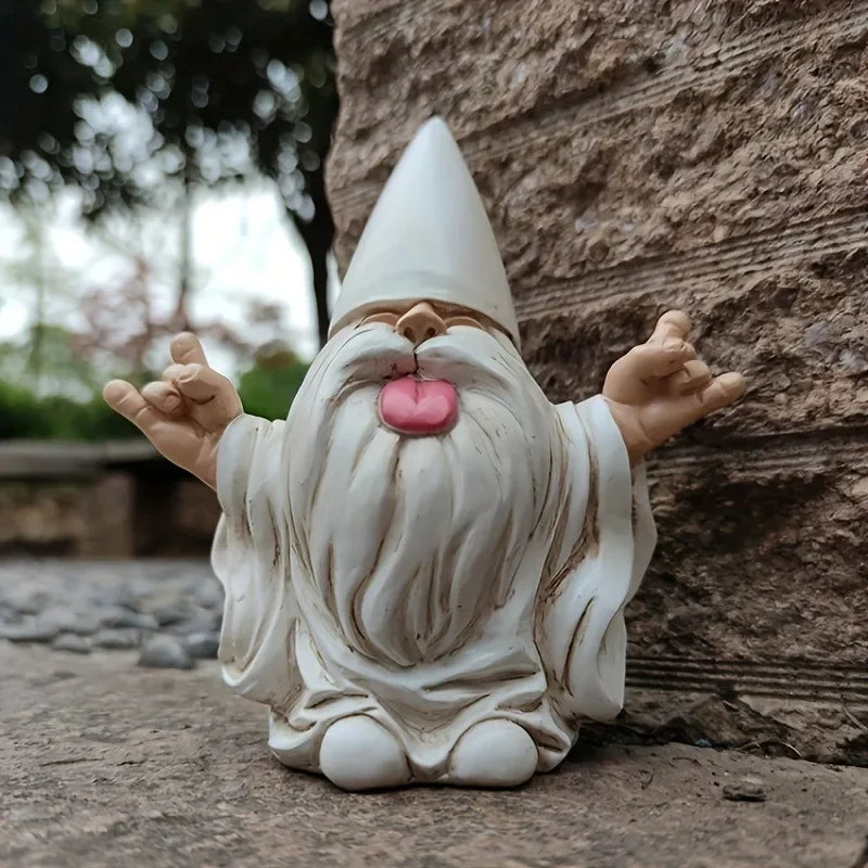 Rocking Chair Gnome Garden Statue