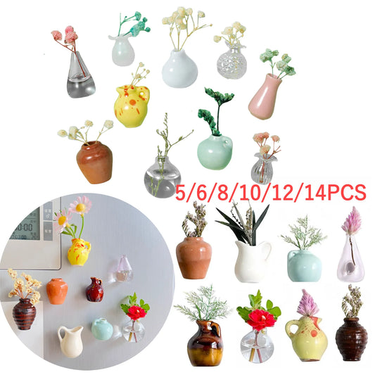 Mini Vase Magnets