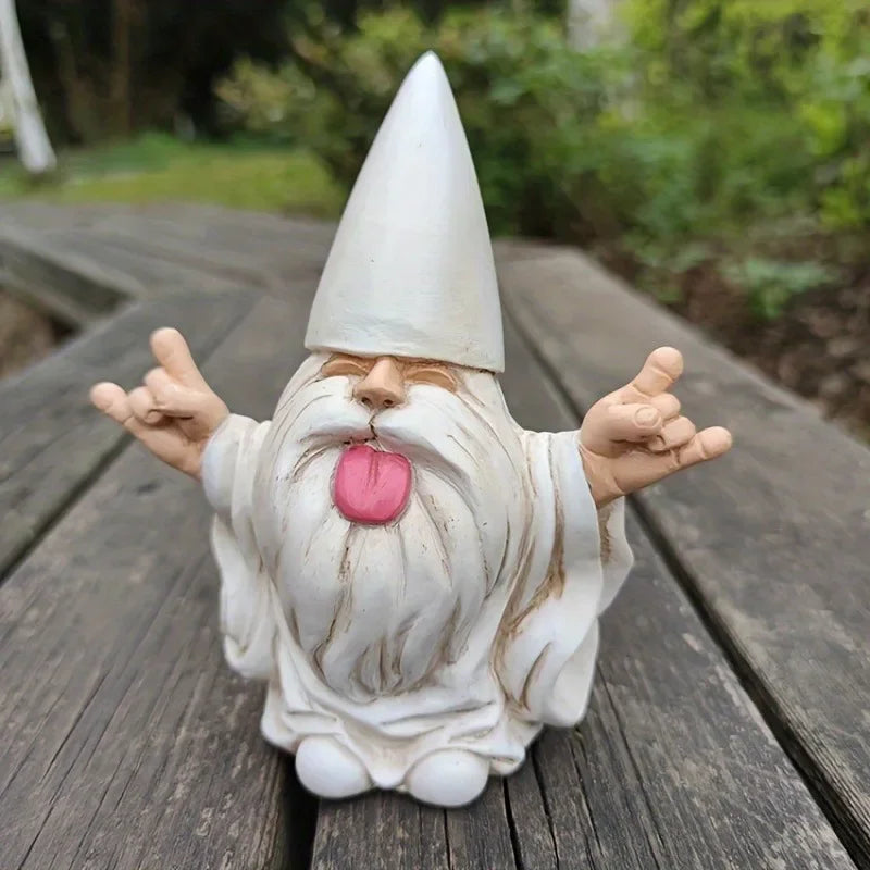 Rocking Chair Gnome Garden Statue