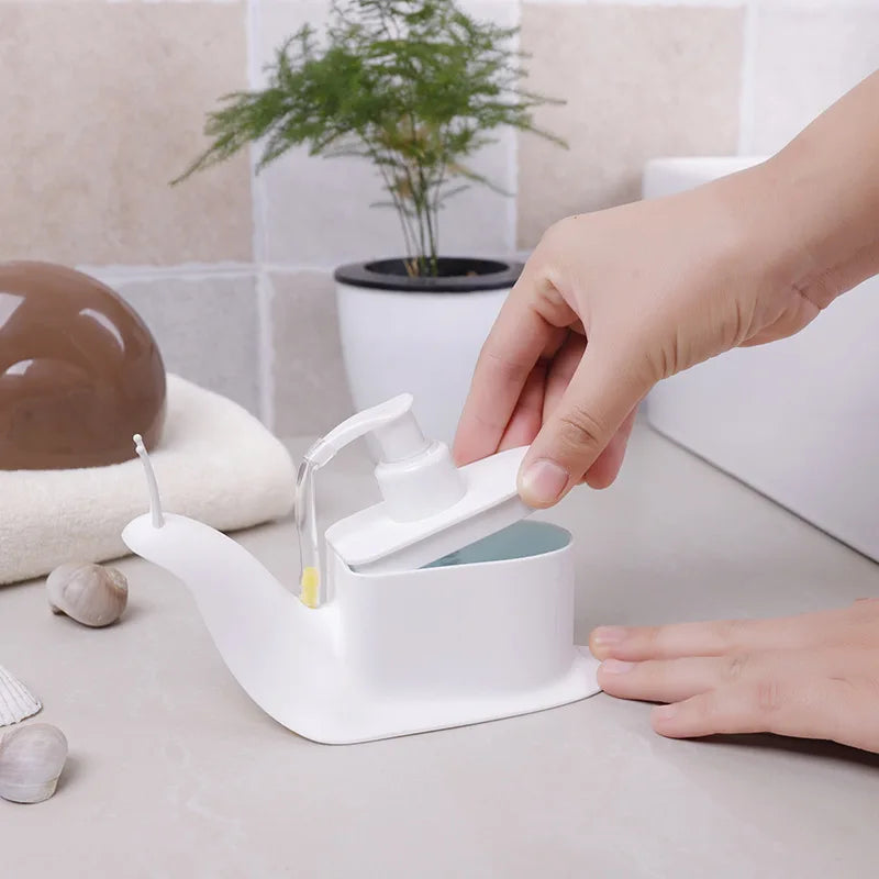 Cute Snail Refillable Hand Wash Dispenser