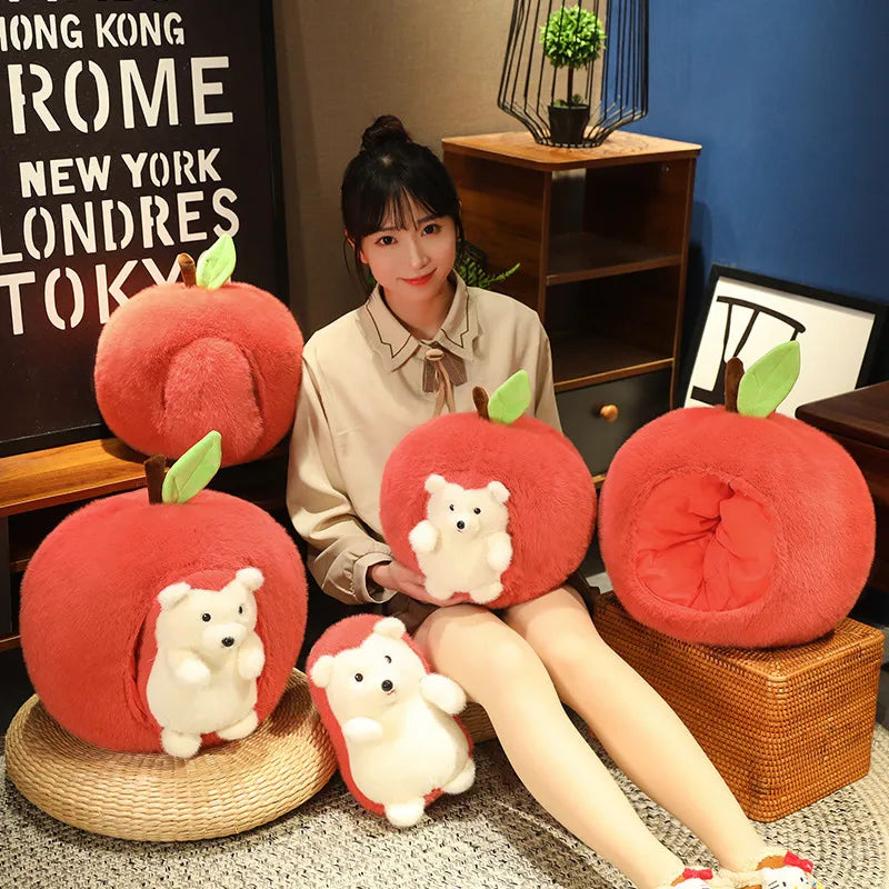 Hedgehog Toys with Apple House