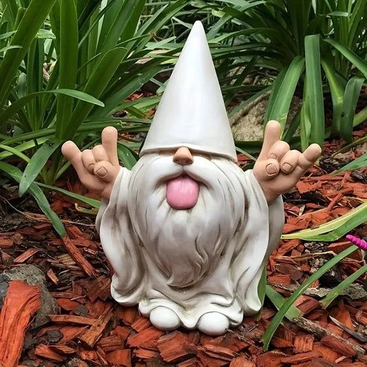 Rocking Chair Gnome Garden Statue