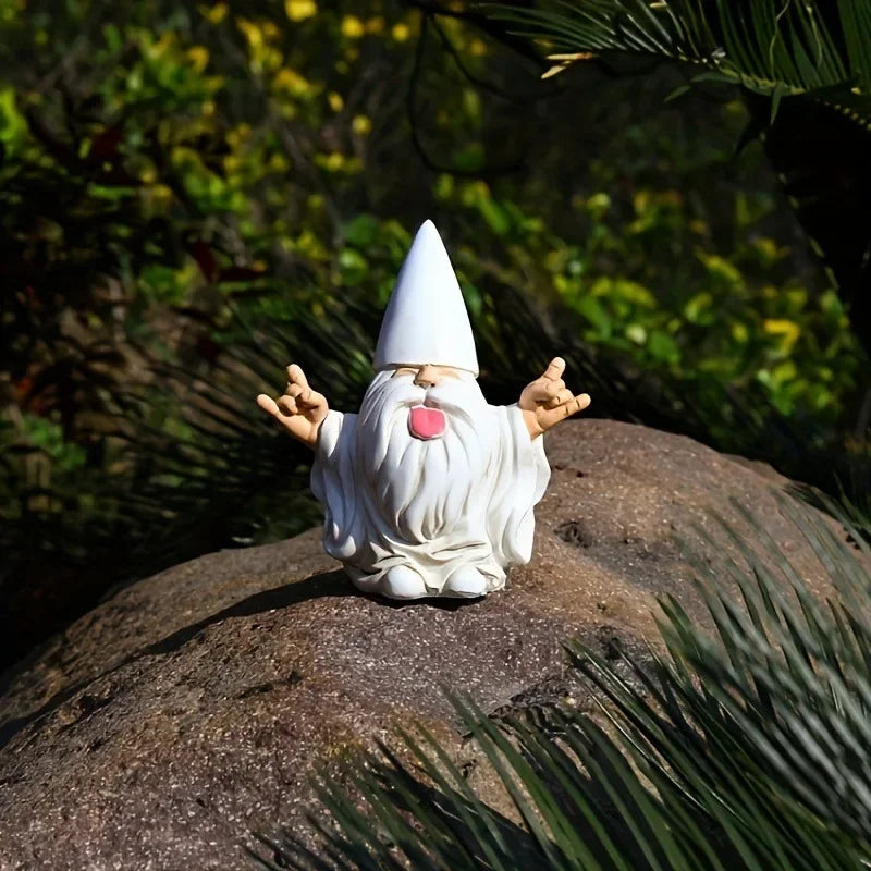 Rocking Chair Gnome Garden Statue