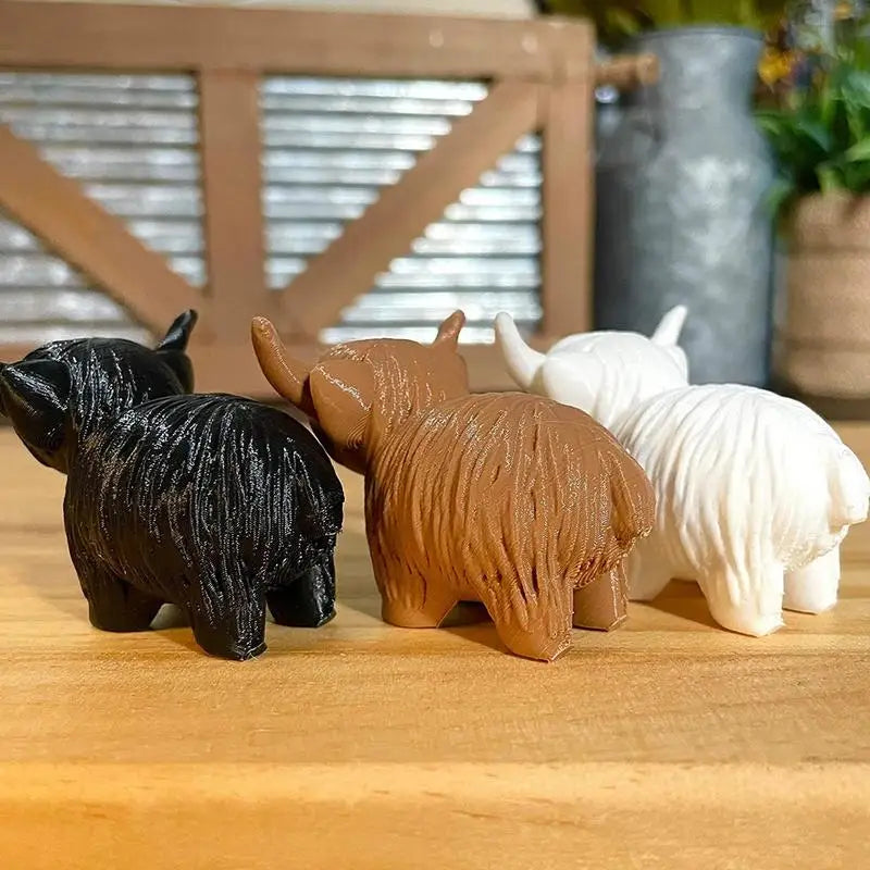 Highland Cow Ring Holder