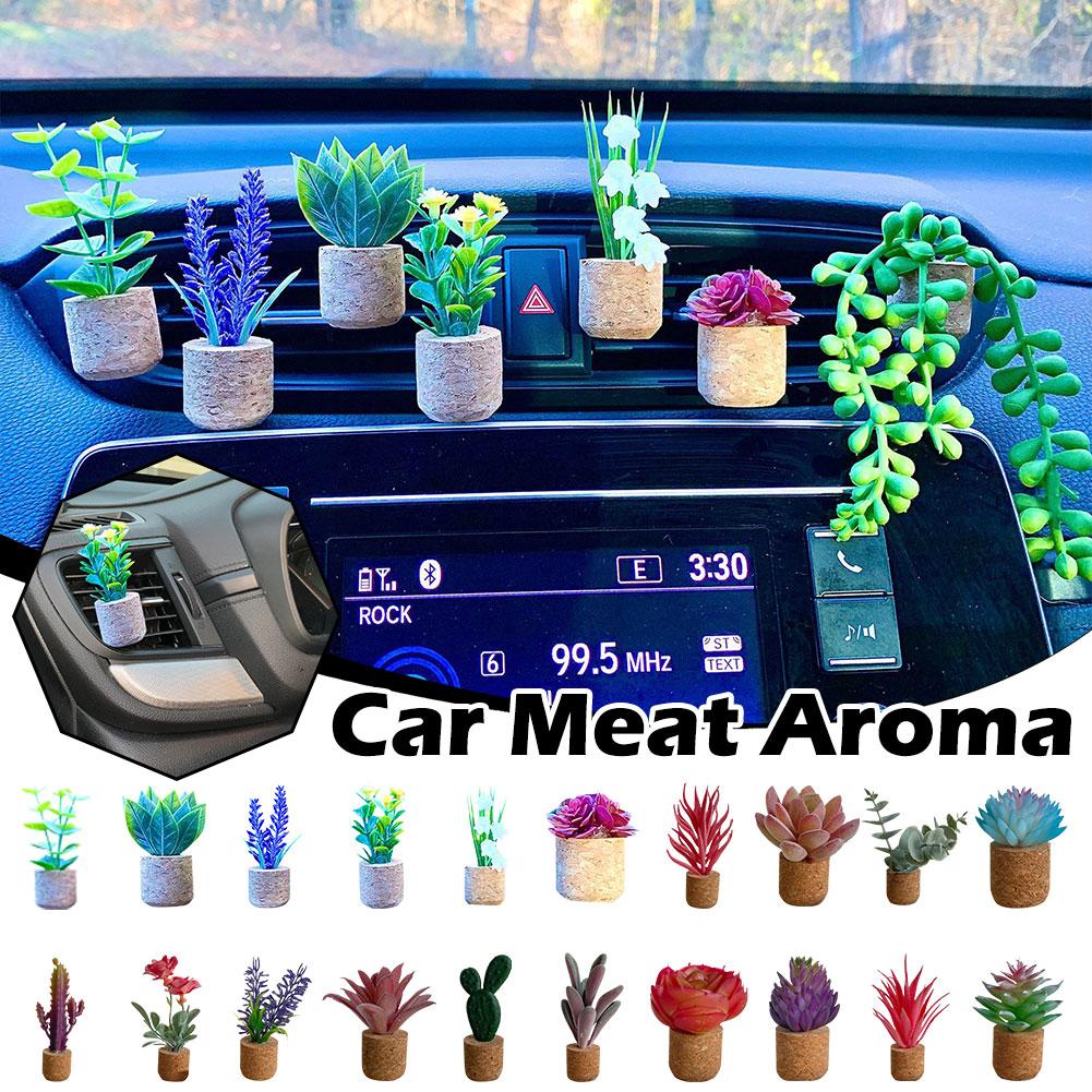 Plant Air Freshner Vent Clips (DM for custom order)