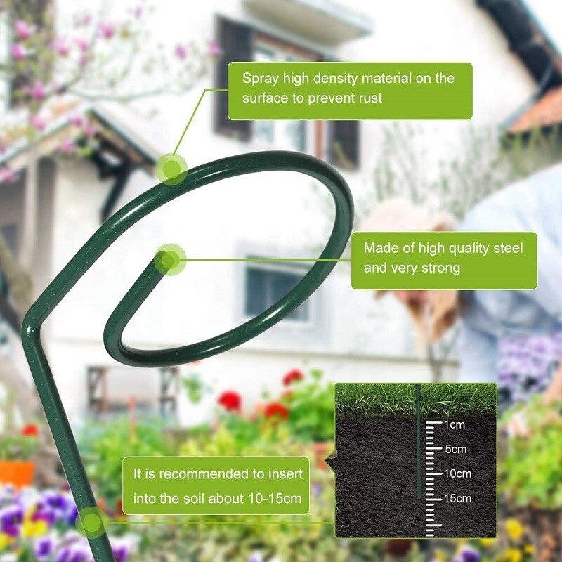 5Pcs Plant Support  Stakes