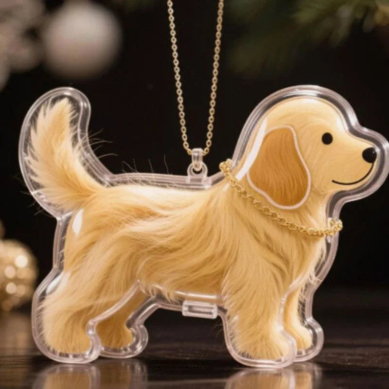 Always With You – Dog Hair Memory Keychain
