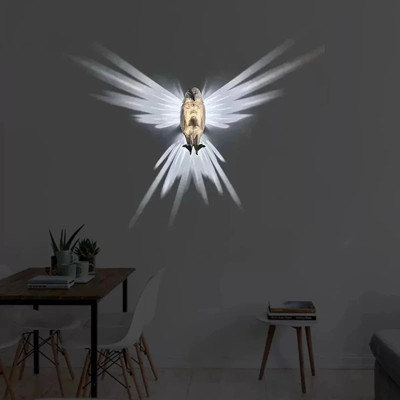 Owl Eagle Wall Lamp