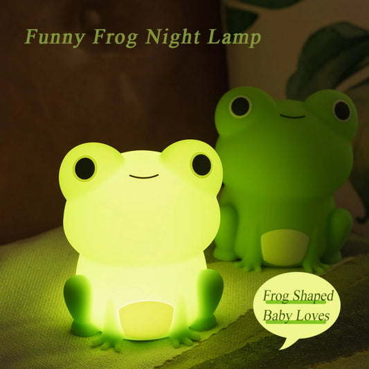 Cute  Frog Night Light