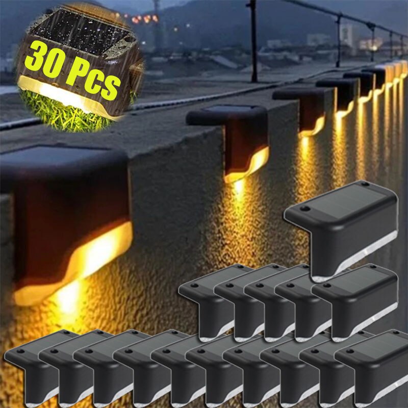 Outdoor LED Solar Powered Waterproof Stair and Garden Light