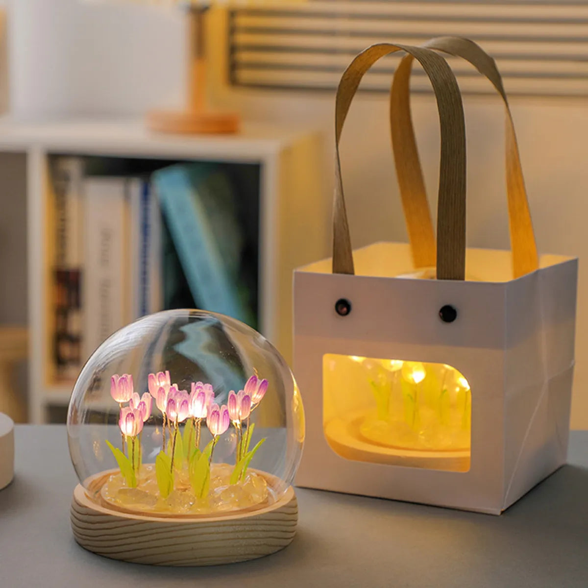 DIY 20Pcs Tulip Night Light