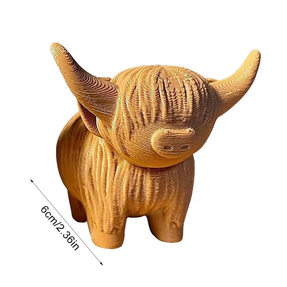 Highland Cow Ring Holder