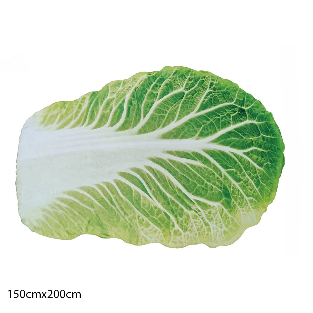 Double-Sided Cabbage Blanket