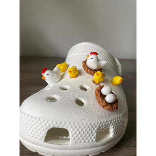 Chicken Croc Charms