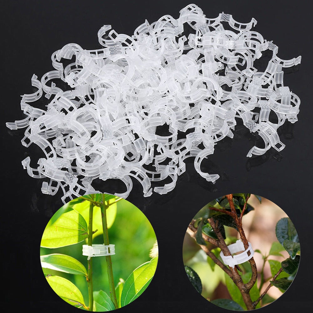 50/100pcs Plant Support Clips