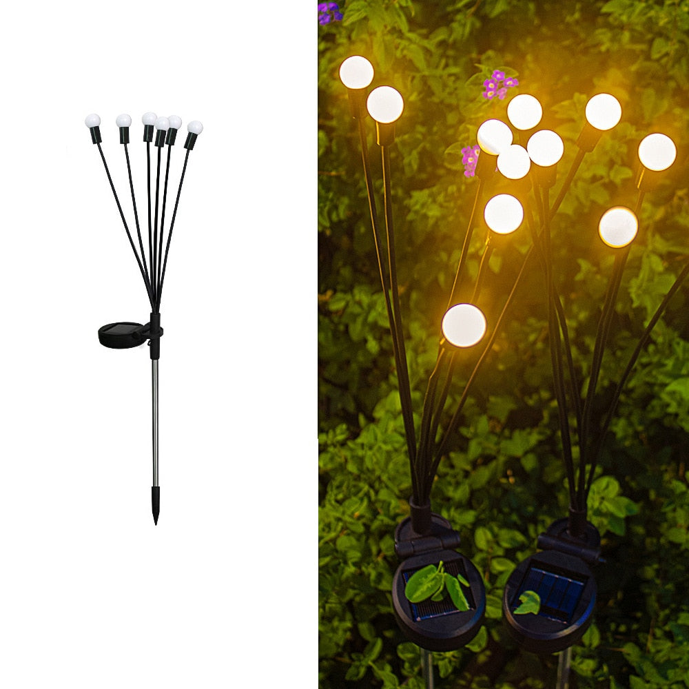 Solar Powered Firefly Light
