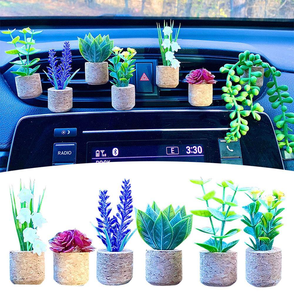Plant Air Freshner Vent Clips (DM for custom order)
