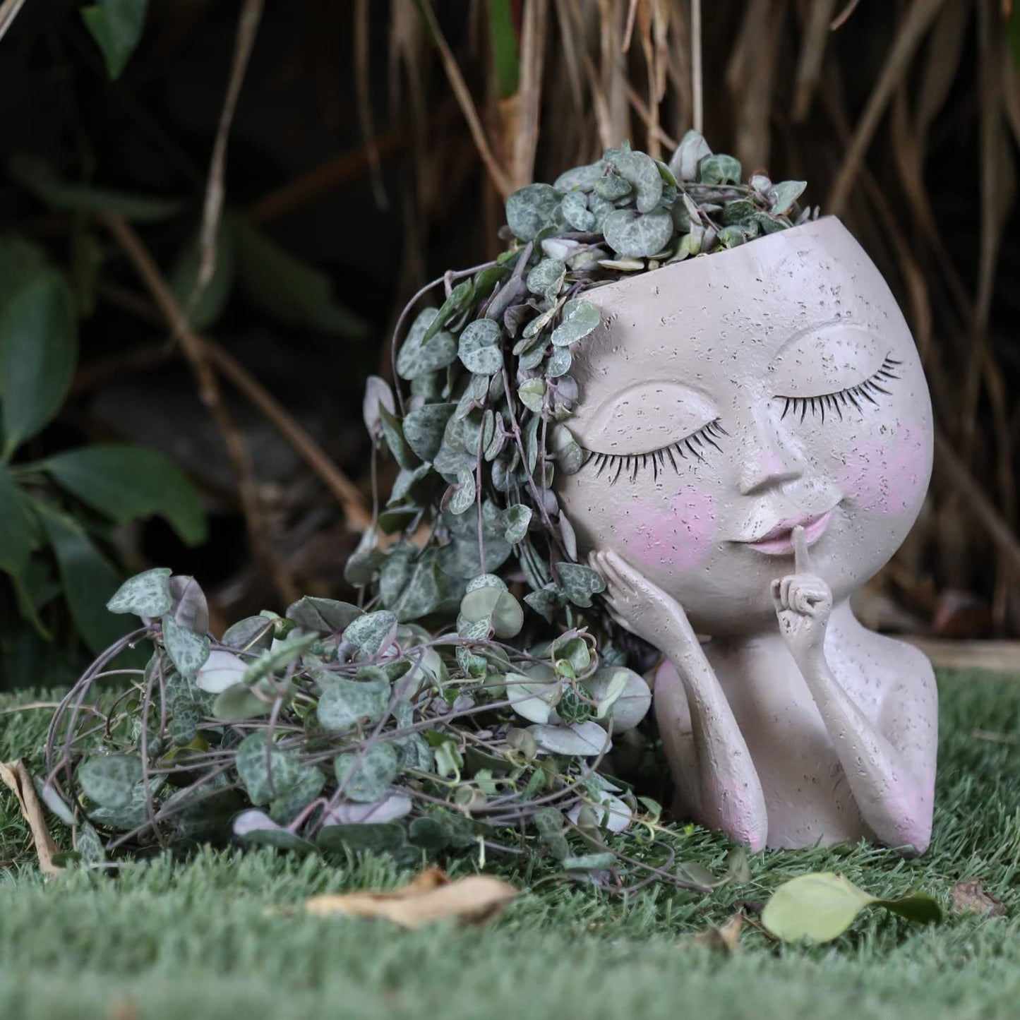 Elegant Nordic Lady Planter