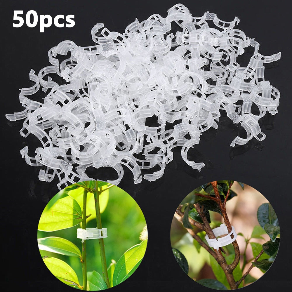 50/100pcs Plant Support Clips
